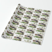 Papier Cadeau "Steeple Chase" (Déroulé)