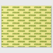 Papier cadeau Stefanie Kiwi Fruit (Plat)