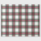 Papier Cadeau Stewart Plaid Christmas (Plat)
