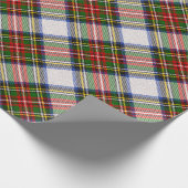 Papier Cadeau Stewart Royal Robe Plaid écossais Motif (Coin)