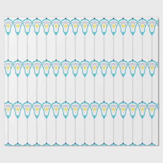 Papier Cadeau Stick de crosse (Plat)