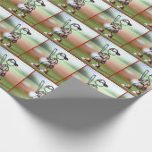 Papier Cadeau Stick Figure Kid Baseball Player (Coin)