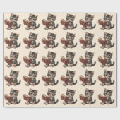 Papier Cadeau Sticker (Plat)