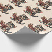 Papier Cadeau Sticker (Coin)