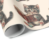 Papier Cadeau Sticker (Coin rond)