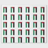 Papier Cadeau Sticker Gaza sans drapeau de Palestine (Plat)