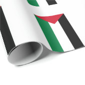 Papier Cadeau Sticker Gaza sans drapeau de Palestine (Coin rond)