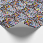 Papier Cadeau Stickers (Coin)