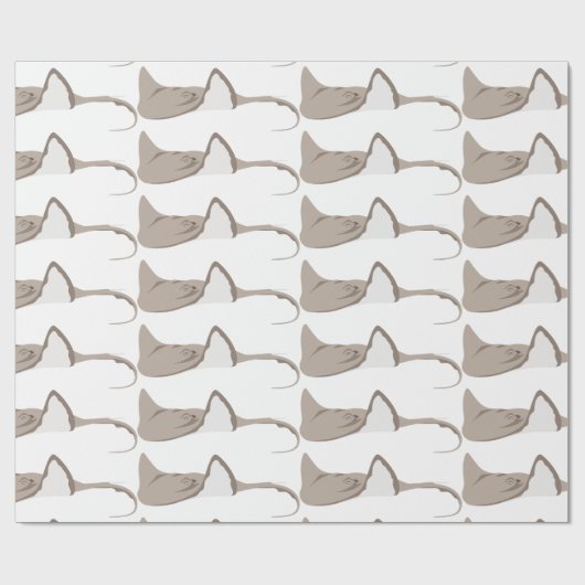 Papier Cadeau Stingray (Plat)