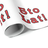 Papier Cadeau Sto Lat (Coin rond)