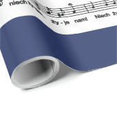 Papier Cadeau Sto Lat ! Chanson (Coin rond)