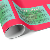 Papier Cadeau Sto Lat Chanson Avec Fiddle (Coin rond)