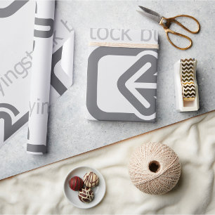 Papier Cadeau Stock minimaliste Acheter une icône financière mod