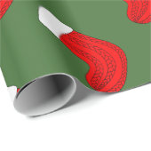 Papier Cadeau Stockage de Noël (Coin rond)