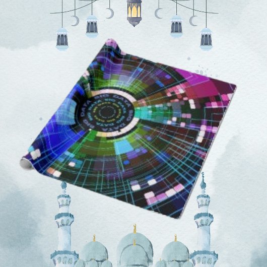 Papier Cadeau Stockage Internet de données élégant en ligne