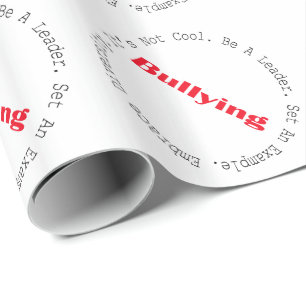 Papier Cadeau Stop Bullying-Outline by Shirley Taylor