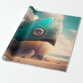 Papier Cadeau Strange Whale (Déroulé)