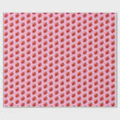 Papier Cadeau Strawberries (Plat)