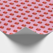 Papier Cadeau Strawberries (Coin)