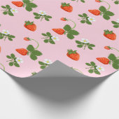 Papier Cadeau Strawberries (Coin)