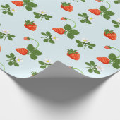 Papier Cadeau Strawberries (Coin)