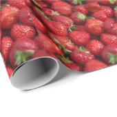 Papier Cadeau Strawberry Fields (Coin rond)