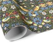 Papier Cadeau Strawberry Thief (Coin rond)