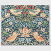 Papier Cadeau Strawberry Thief (par William Morris) (Plat)