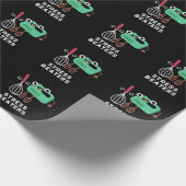 Papier Cadeau Stress Beatters Funny Baking Whisk Pun Dark BG (Coin)