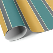 PAPIER CADEAU STRIPES (Coin rond)