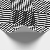 Papier Cadeau Stripes Check Harlequin Pois Conception mixte (Coin)