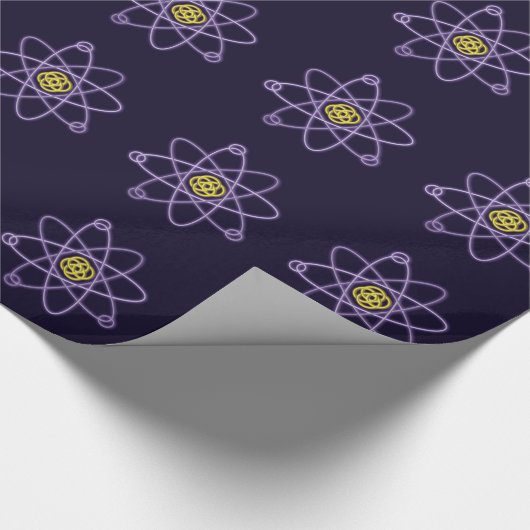 Papier Cadeau Structure atomique de l'or et de l'argent Science (Coin)