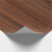 Papier Cadeau Structure du grain de bois de texture (Coin)