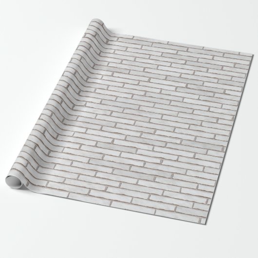 Papier Cadeau Structure modèle de briques murales (Déroulé)