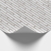 Papier Cadeau Structure modèle de briques murales (Coin)