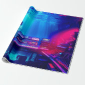 Papier Cadeau Studio de musique sous-marin (Déroulé)