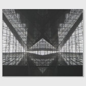 Papier Cadeau Style architectural : Houston (Plat)