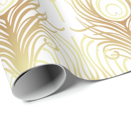 Papier Cadeau Style Art déco motif géométrique transparent en no (Coin rond)