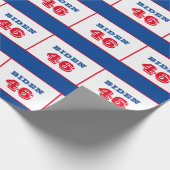 Papier Cadeau Style Biden 46 (Coin)