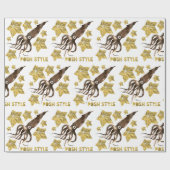 Papier Cadeau style chic (Plat)