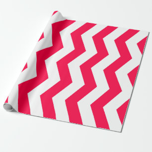 Papier Cadeau Style classique de Noël Rouge Blanc rayé Modèle