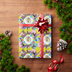 Papier Cadeau style comique super star mare & Poppy