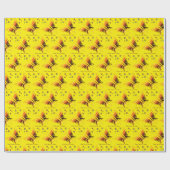 Papier Cadeau Style de l'amant papillon (Plat)