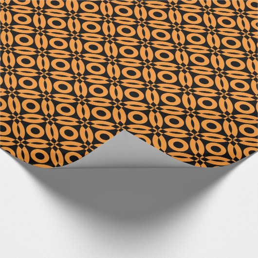 Papier Cadeau Style de surface composée Motif 02 - Orange clair  (Coin)