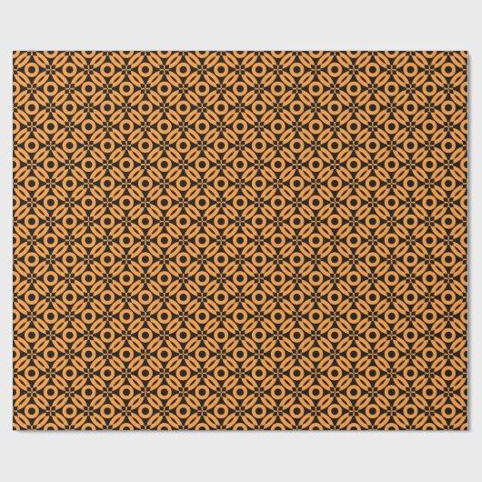 Papier Cadeau Style de surface composée Motif 02 - Orange clair  (Plat)