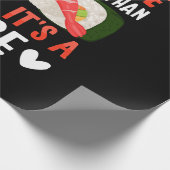 Papier Cadeau Style de sushi plus qu'une bouchée (Coin)