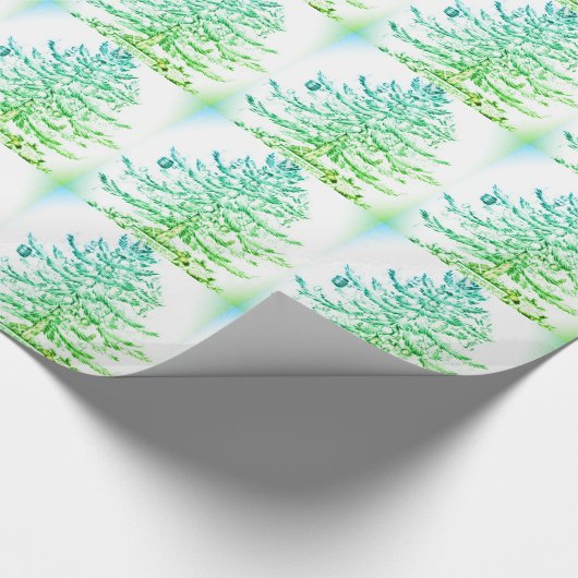 PAPIER CADEAU STYLE ET CONCEPTION DE NOËL (Coin)