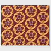 Papier Cadeau style exquis (Plat)