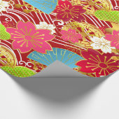 Papier Cadeau Style Giftwrap de Chiyogami (Coin)