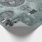Papier Cadeau Style gothique médiéval (Coin)